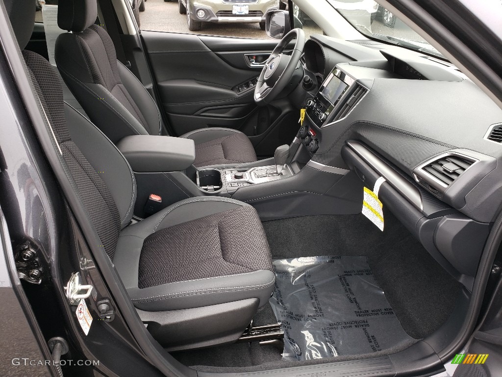 2019 Forester 2.5i Premium - Dark Gray Metallic / Black photo #12