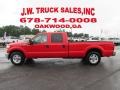 Race Red - F250 Super Duty XLT Crew Cab Photo No. 2
