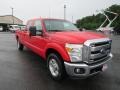 Race Red 2016 Ford F250 Super Duty XLT Crew Cab Exterior