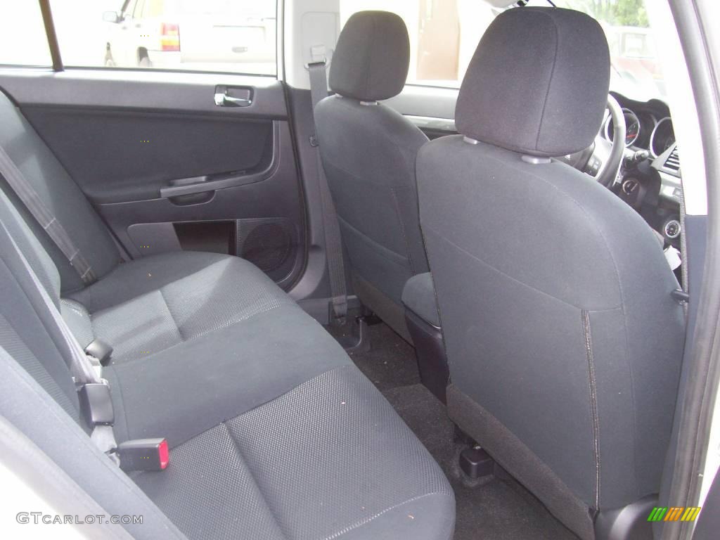 2009 Lancer RALLIART - Wicked White Satin / Black photo #22