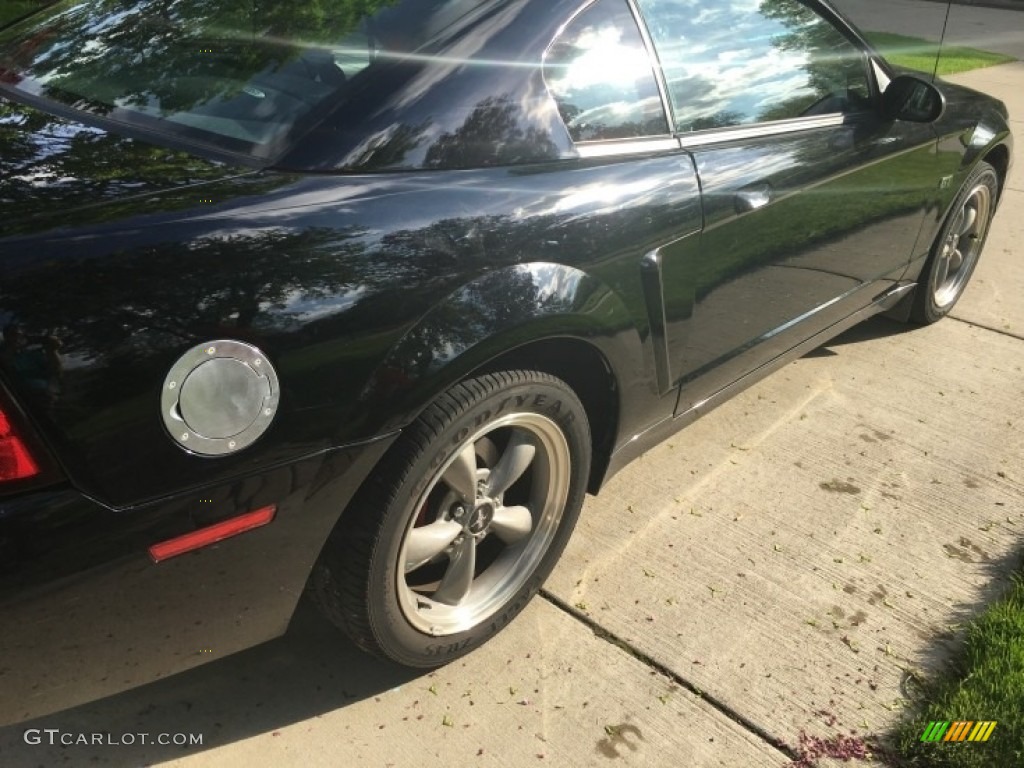 2001 Mustang GT Coupe - Black / Dark Charcoal photo #11