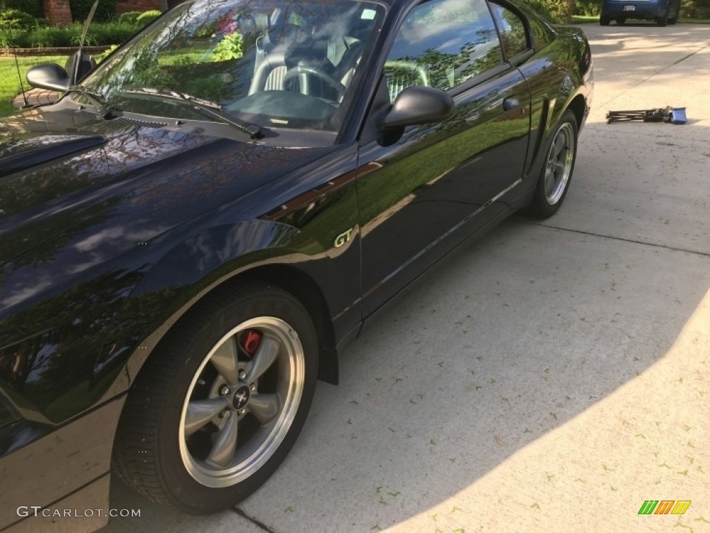 2001 Mustang GT Coupe - Black / Dark Charcoal photo #20