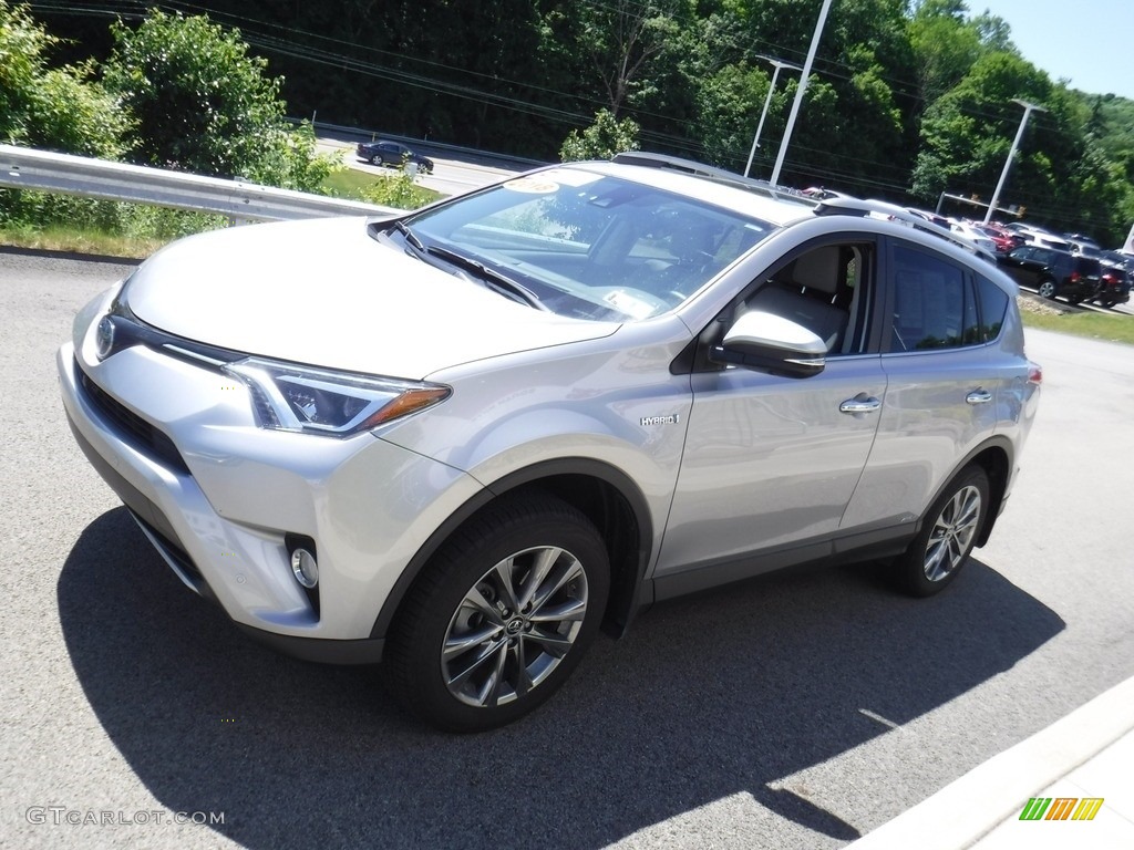 2018 RAV4 Limited AWD Hybrid - Silver Sky Metallic / Ash photo #6