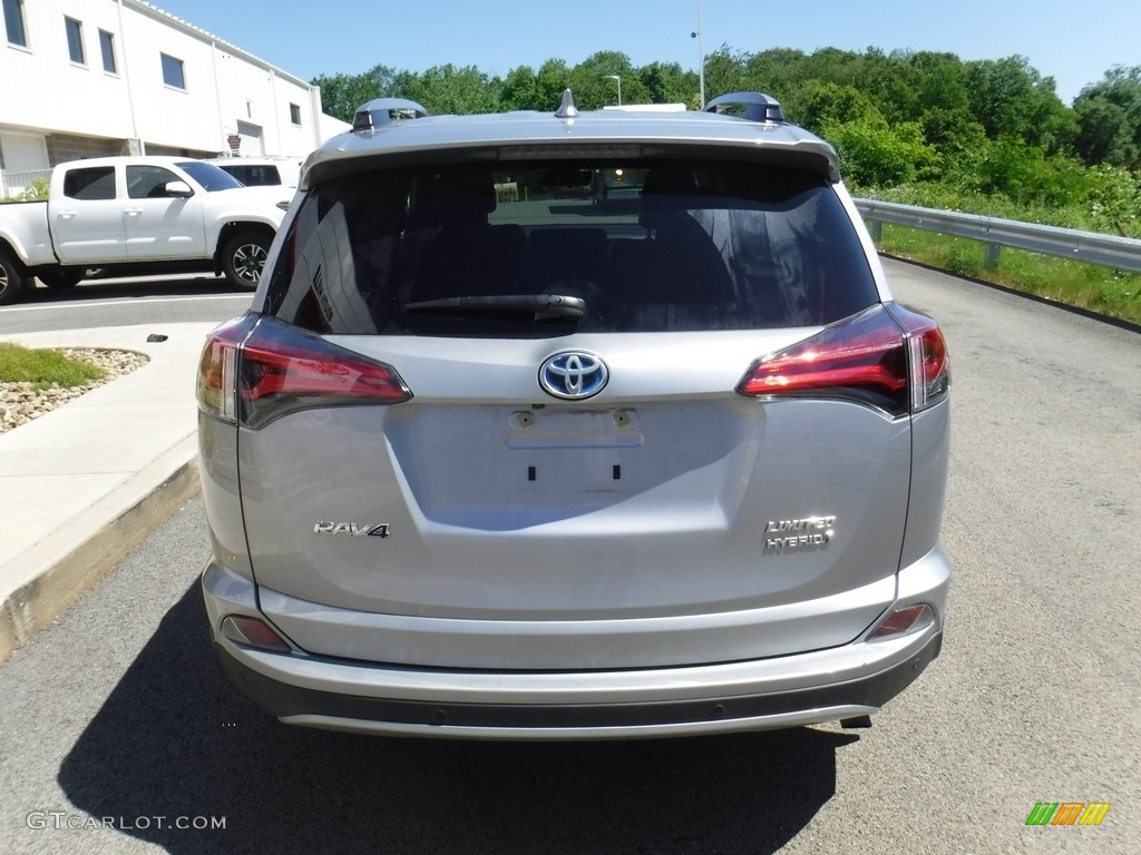 2018 RAV4 Limited AWD Hybrid - Silver Sky Metallic / Ash photo #9