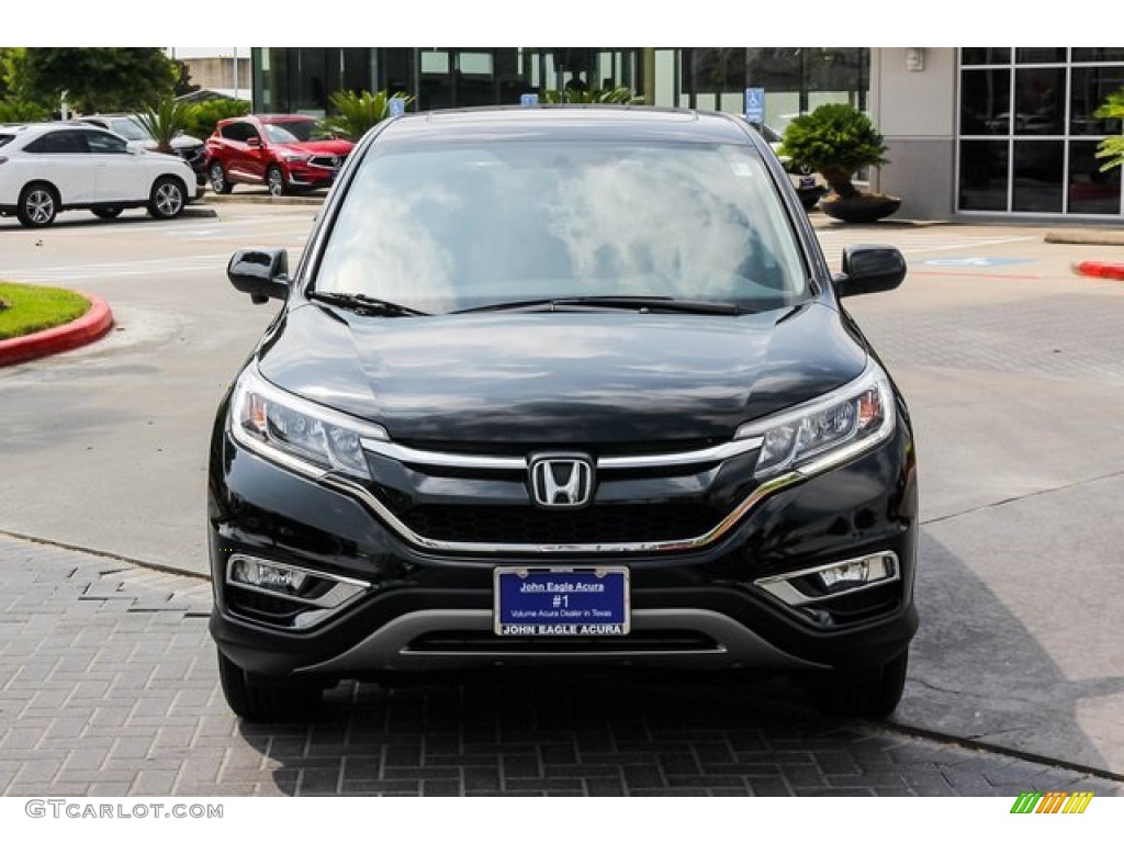 2016 CR-V EX - Crystal Black Pearl / Black photo #2