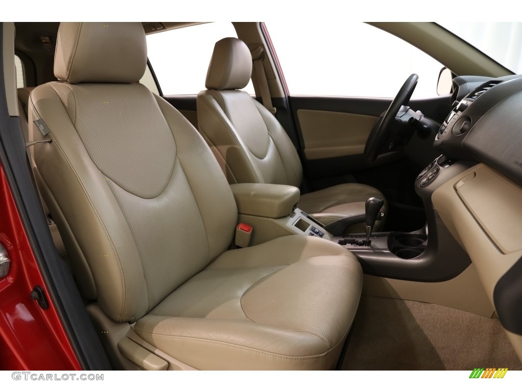 2010 RAV4 Limited V6 4WD - Barcelona Red Metallic / Sand Beige photo #14