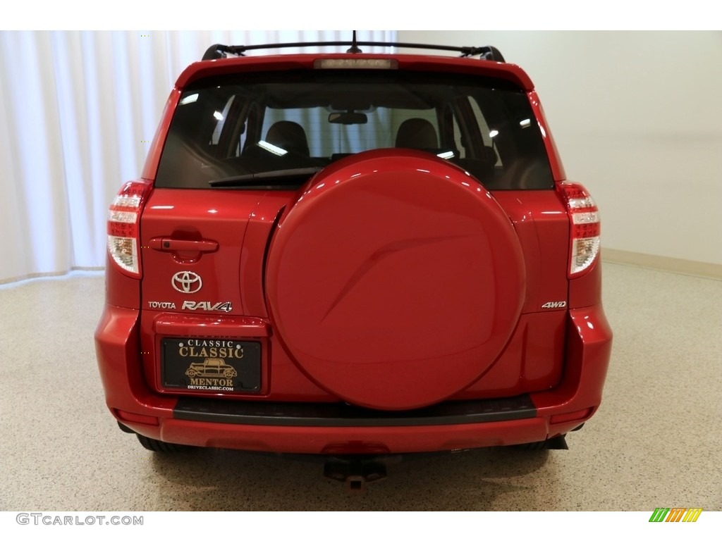 2010 RAV4 Limited V6 4WD - Barcelona Red Metallic / Sand Beige photo #17
