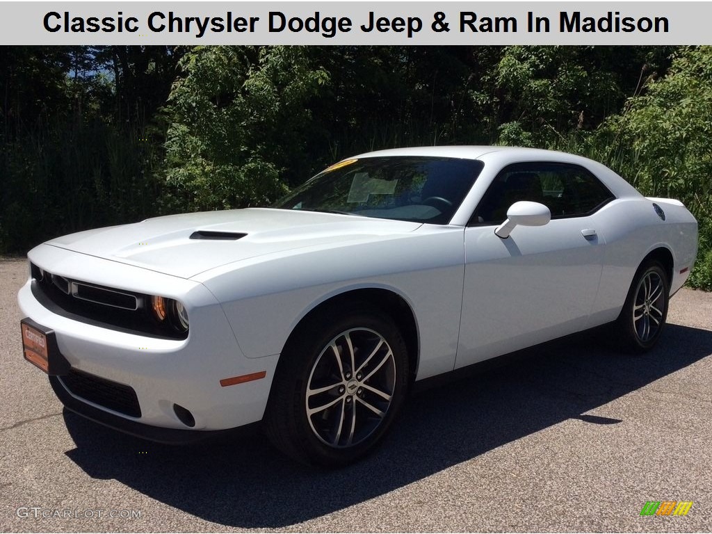 2019 Challenger SXT AWD - White Knuckle / Black photo #1