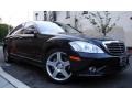 2008 Black Mercedes-Benz S 550 4Matic Sedan  photo #2