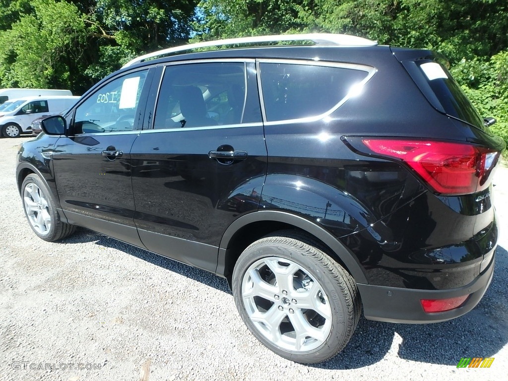 2019 Escape Titanium 4WD - Agate Black / Chromite Gray/Charcoal Black photo #5