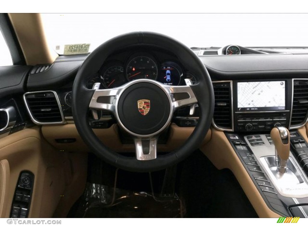 2013 Panamera 4 - Topaz Brown Metallic / Black/Luxor Beige photo #4