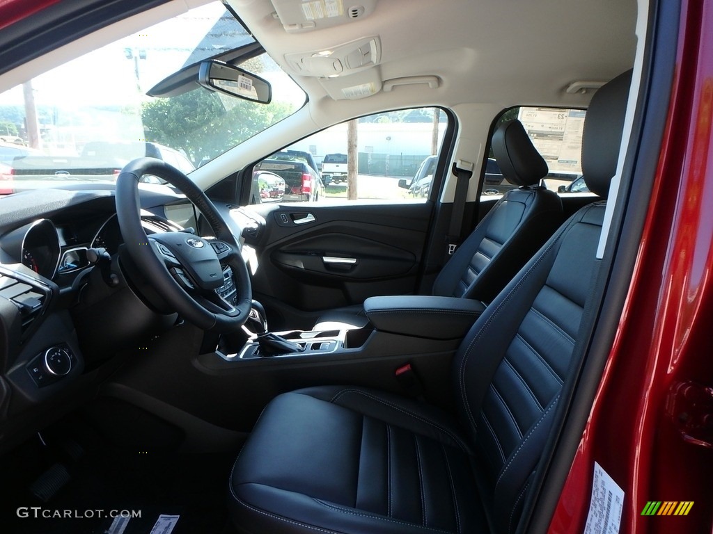 2019 Escape Titanium 4WD - Ruby Red / Chromite Gray/Charcoal Black photo #11