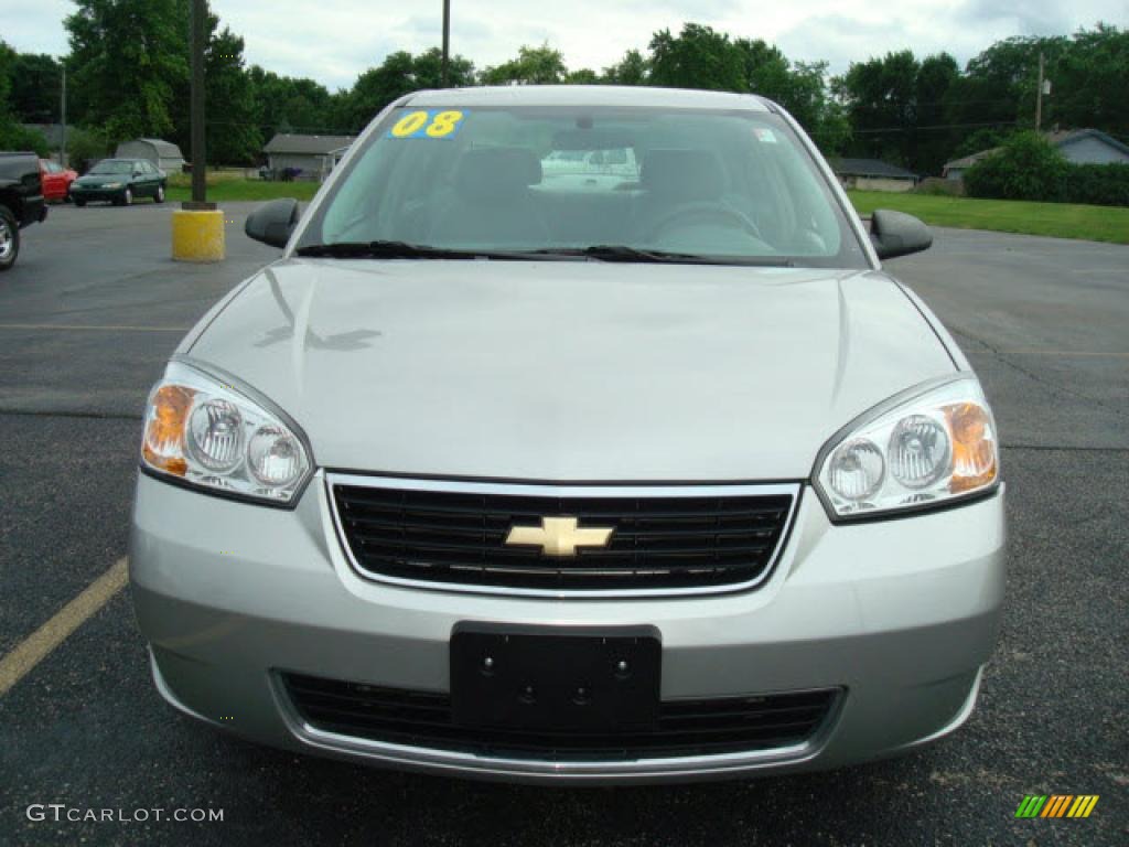 2008 Malibu Classic LS Sedan - Silverstone Metallic / Titanium Gray photo #3