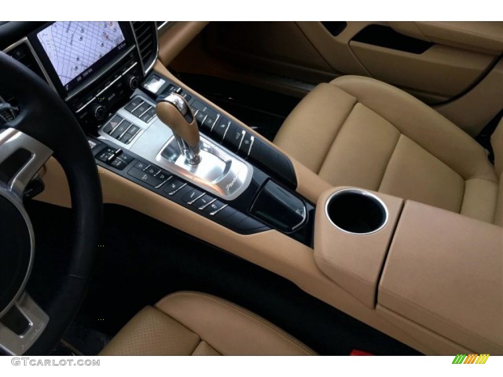 2013 Panamera 4 - Topaz Brown Metallic / Black/Luxor Beige photo #23