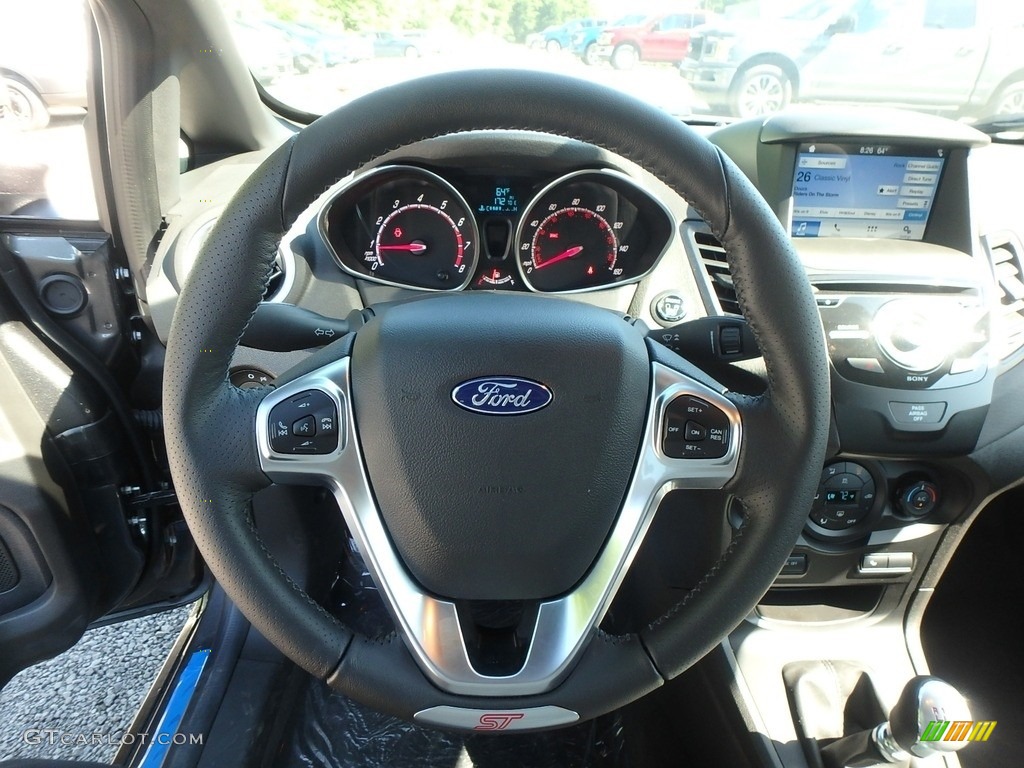 2019 Fiesta ST Hatchback - Magnetic / Charcoal Black photo #17
