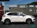 2019 White Platinum Ford Edge Titanium AWD  photo #6