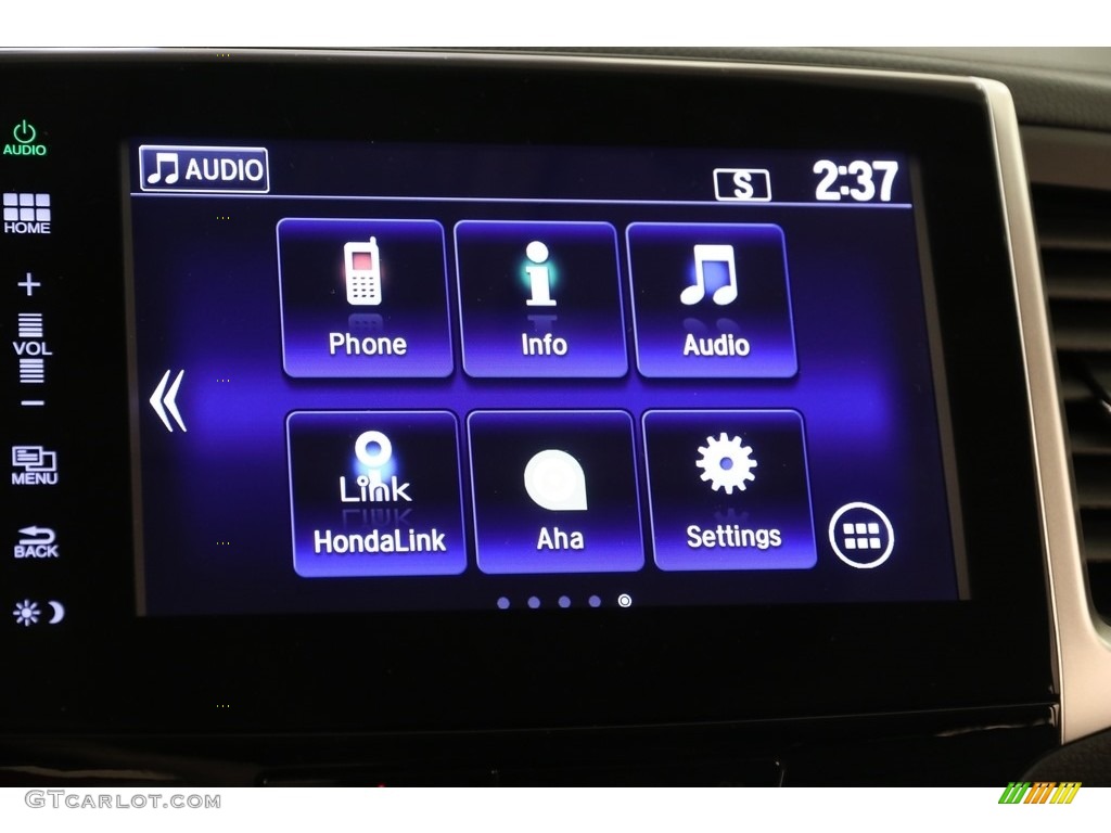 2016 Pilot EX-L AWD - Crystal Black Pearl / Black photo #11