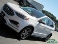 2019 White Platinum Ford Edge Titanium AWD  photo #33