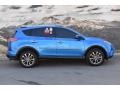 2018 Electric Storm Blue Toyota RAV4 Limited AWD  photo #2