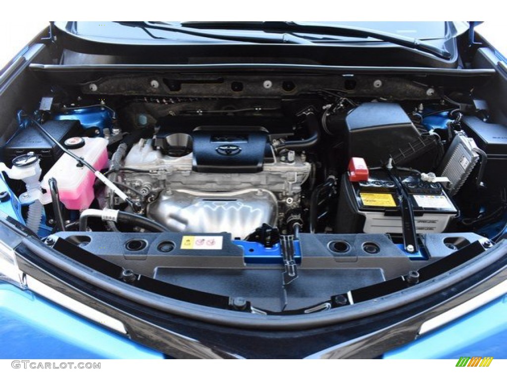 2018 RAV4 Limited AWD - Electric Storm Blue / Ash photo #28