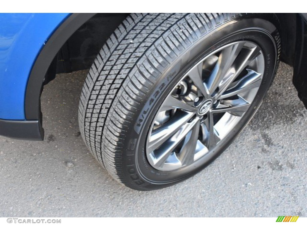 2018 RAV4 Limited AWD - Electric Storm Blue / Ash photo #29