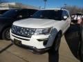 White Platinum 2019 Ford Explorer Limited 4WD