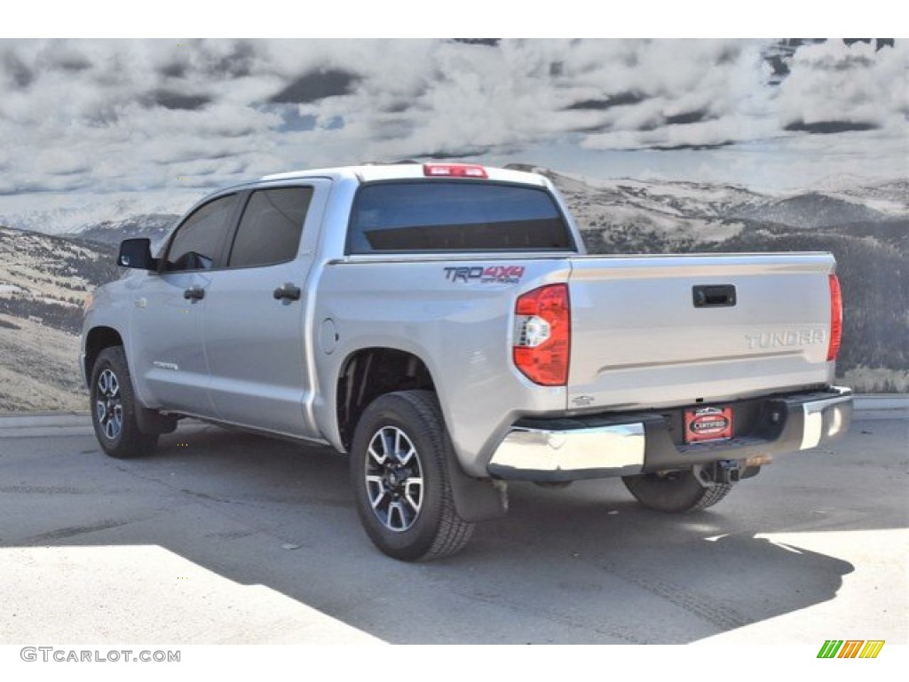 2016 Tundra SR5 CrewMax 4x4 - Silver Sky Metallic / Black photo #7