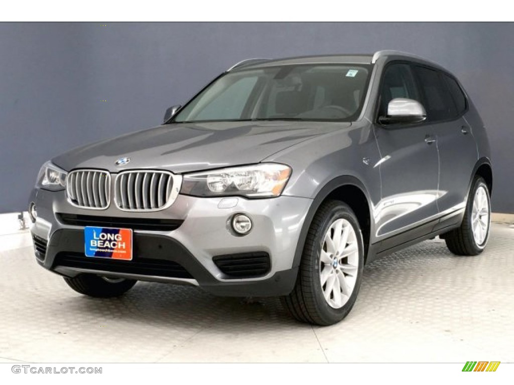 2016 X3 xDrive28i - Space Grey Metallic / Black photo #12