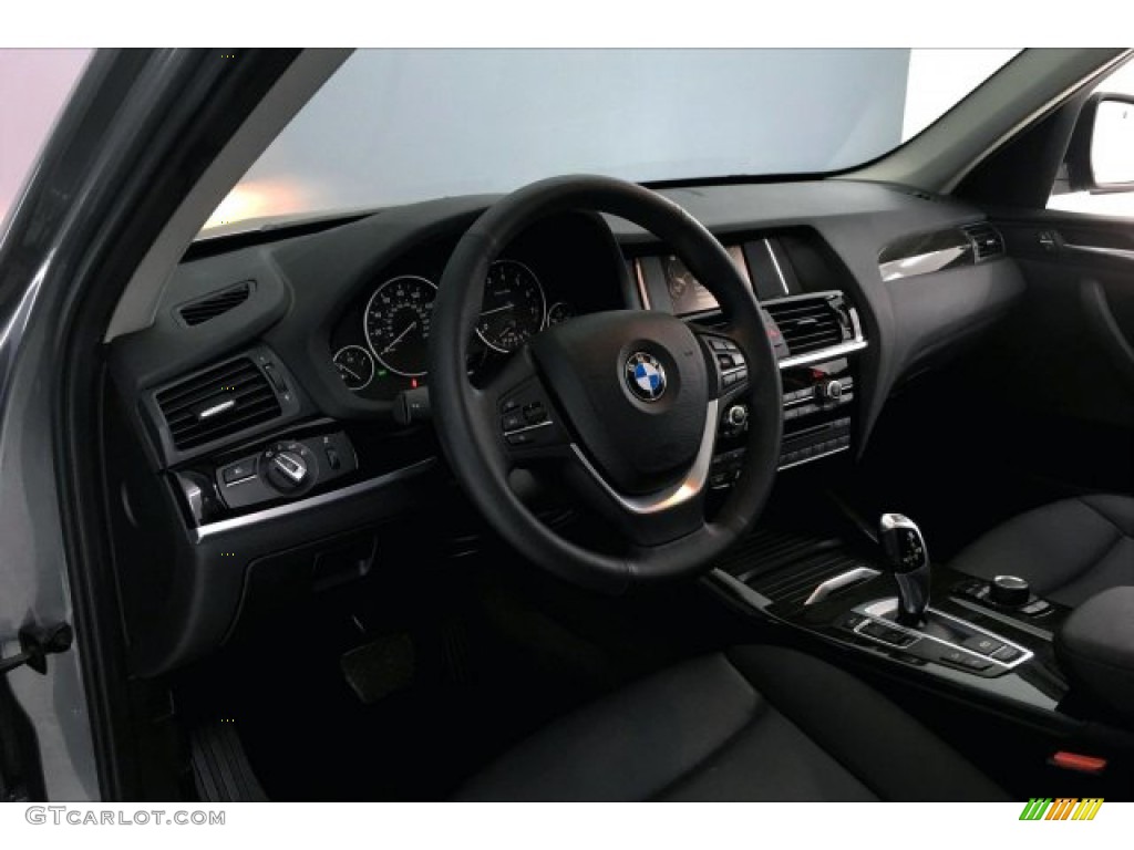 2016 X3 xDrive28i - Space Grey Metallic / Black photo #17