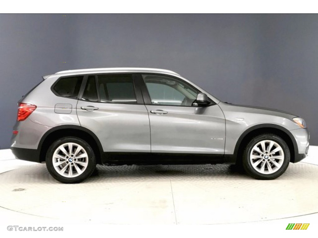 2016 X3 xDrive28i - Space Grey Metallic / Black photo #31