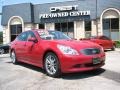 2008 Garnet Ember Red Infiniti G 35 S Sport Sedan  photo #1