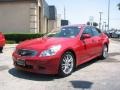 2008 Garnet Ember Red Infiniti G 35 S Sport Sedan  photo #3