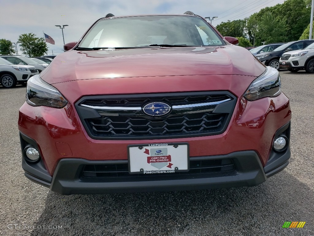 2019 Crosstrek 2.0i Limited - Venetian Red Pearl / Black photo #2