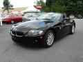 2005 Jet Black BMW Z4 2.5i Roadster  photo #3