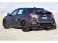 2019 Polished Metal Metallic Honda Civic EX Hatchback  photo #2