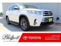 2019 Blizzard Pearl White Toyota Highlander XLE  photo #1