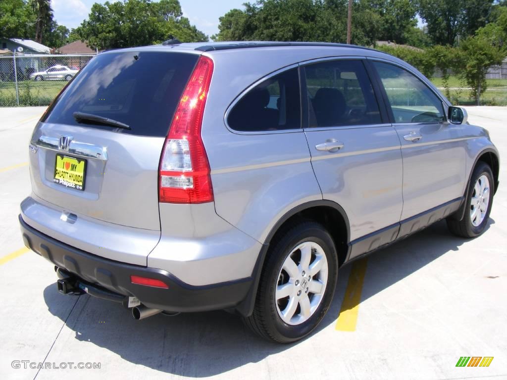 2008 CR-V EX-L - Whistler Silver Metallic / Black photo #3