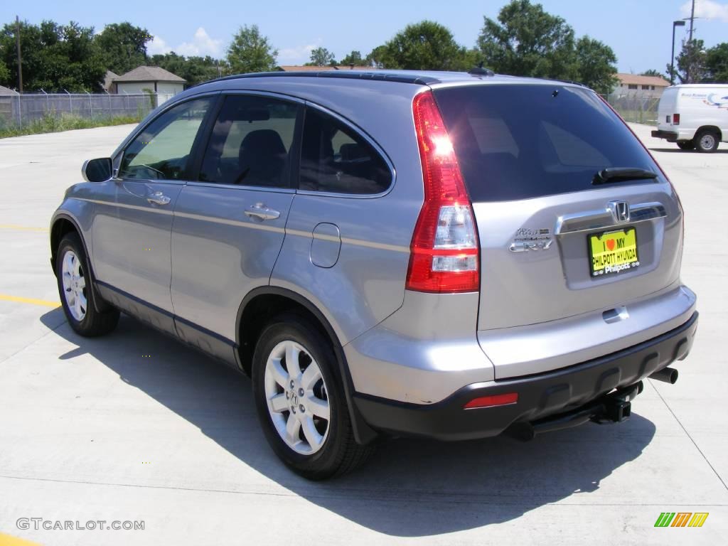 2008 CR-V EX-L - Whistler Silver Metallic / Black photo #5