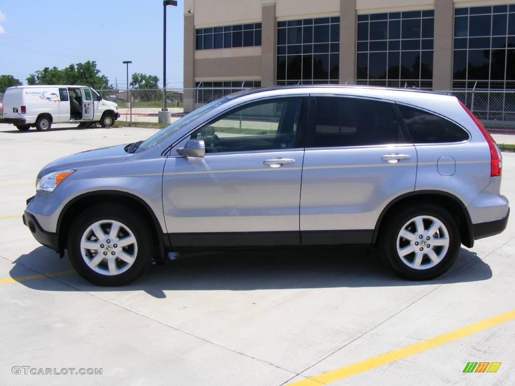 2008 CR-V EX-L - Whistler Silver Metallic / Black photo #6