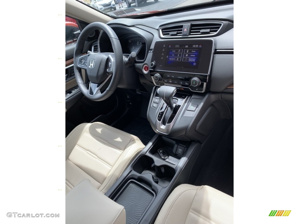 2019 CR-V EX-L AWD - Basque Red Pearl II / Ivory photo #28