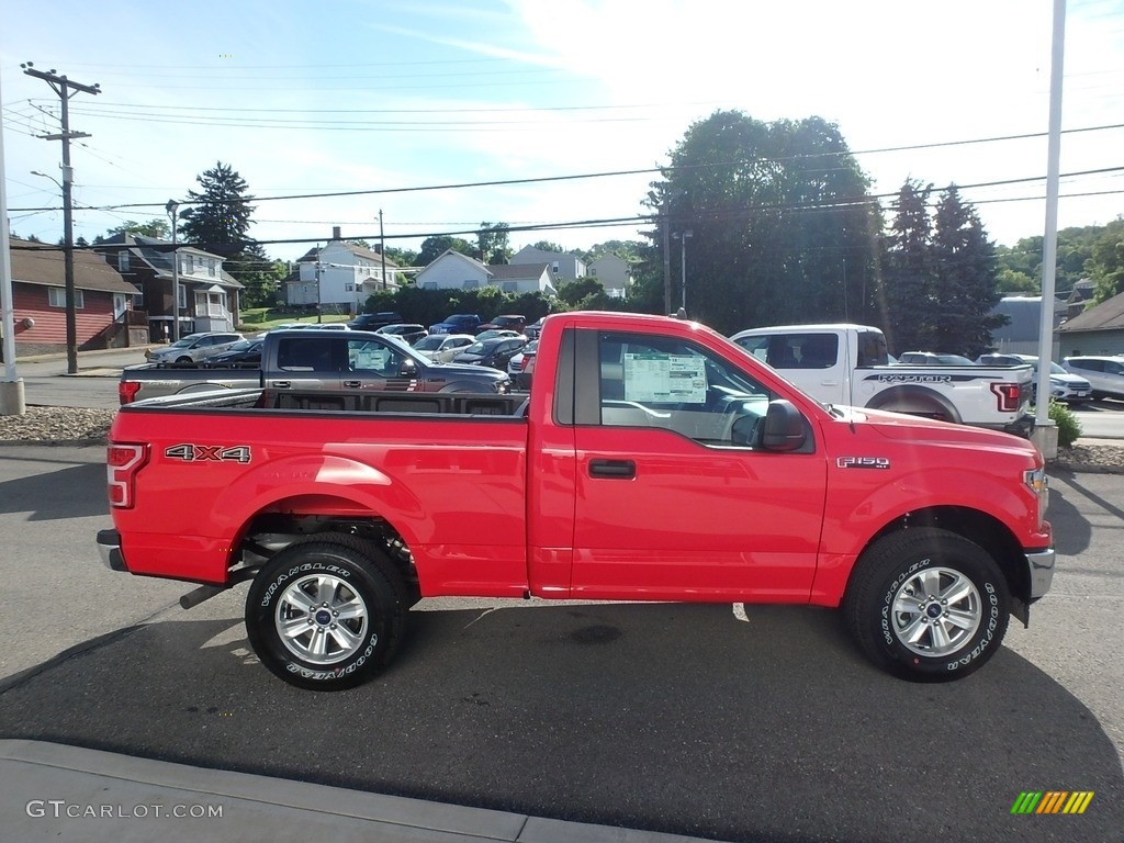 Race Red 2019 Ford F150 XLT Regular Cab 4x4 Exterior Photo #133811732