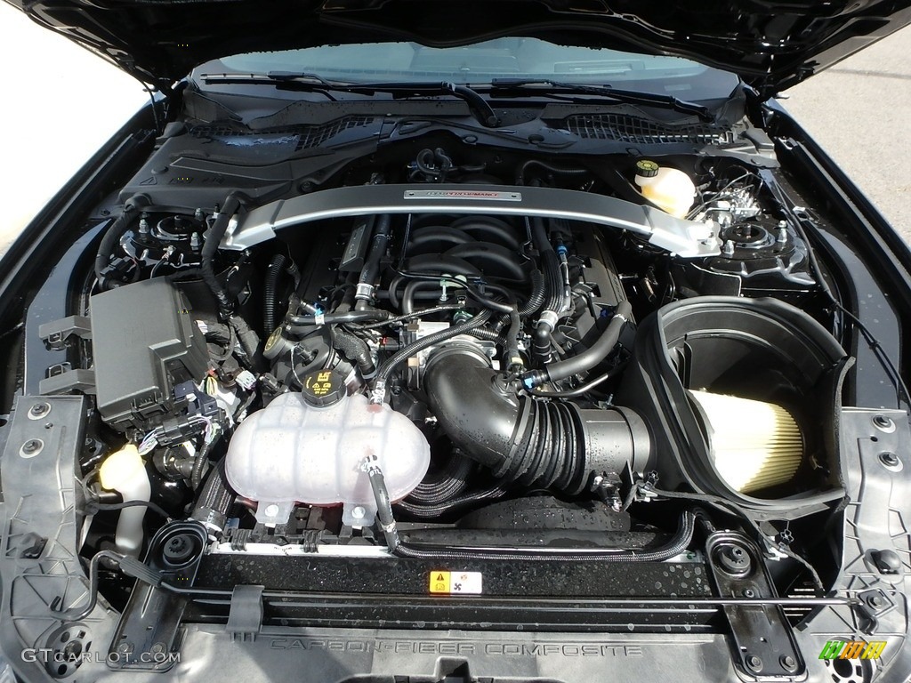 2019 Ford Mustang Shelby GT350 5.2 Liter DOHC 32-Valve Ti-VCT Flat Plane Crank V8 Engine Photo #133812152