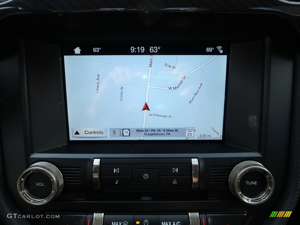 2019 Ford Mustang Shelby GT350 Navigation Photo #133812494