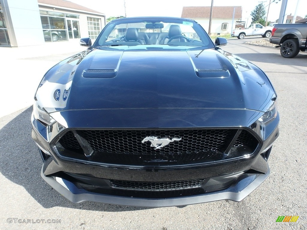 2019 Mustang GT Premium Convertible - Shadow Black / Ebony photo #3