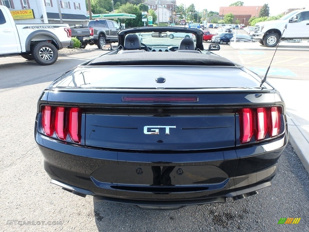 2019 Mustang GT Premium Convertible - Shadow Black / Ebony photo #7