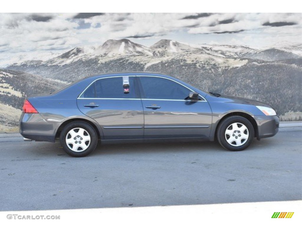 2007 Accord LX Sedan - Graphite Pearl / Gray photo #2