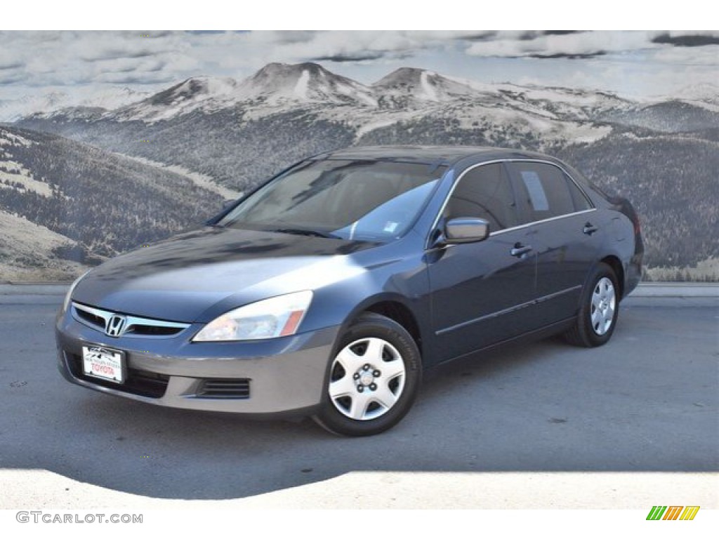 2007 Accord LX Sedan - Graphite Pearl / Gray photo #5