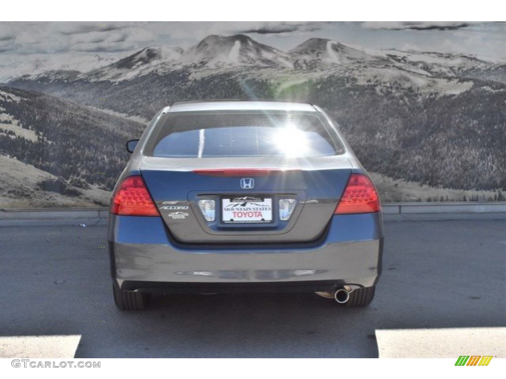 2007 Accord LX Sedan - Graphite Pearl / Gray photo #8