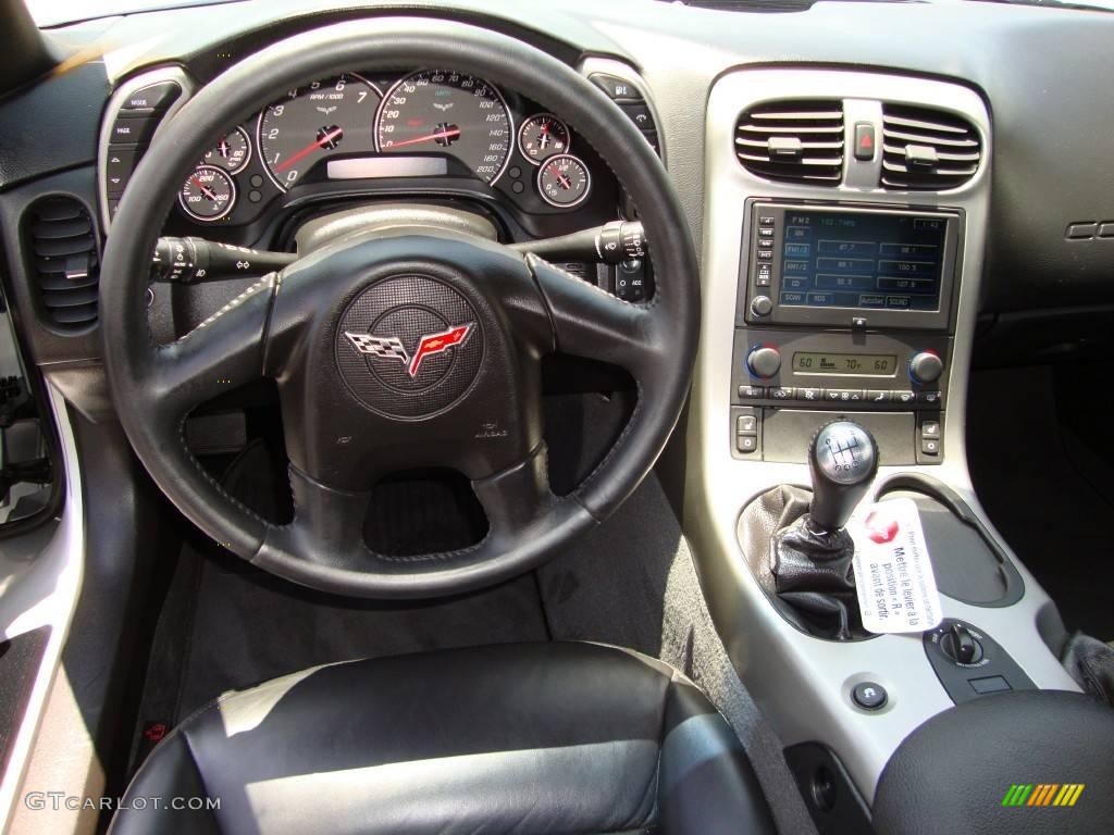 2005 Corvette Coupe - Machine Silver / Ebony photo #7