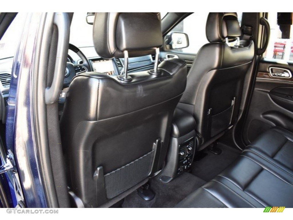 2018 Grand Cherokee Overland 4x4 - True Blue Pearl / Black photo #18